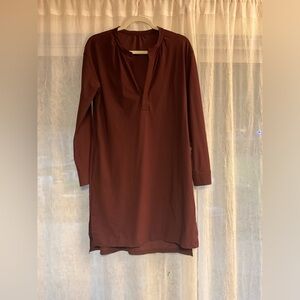 Lululemon | Effortless Dress Bordeaux Drama Burgundy